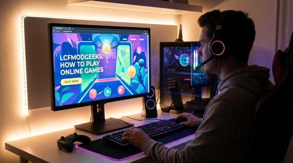 how to play online games lcfmodgeeks
