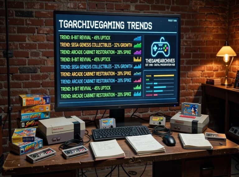 Tgarchivegaming Trends by Thegamearchives